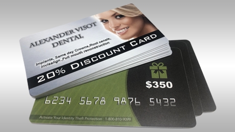 Plastic Business Cards 2 x 3½