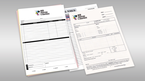 5½ x 8½ - NCR Forms